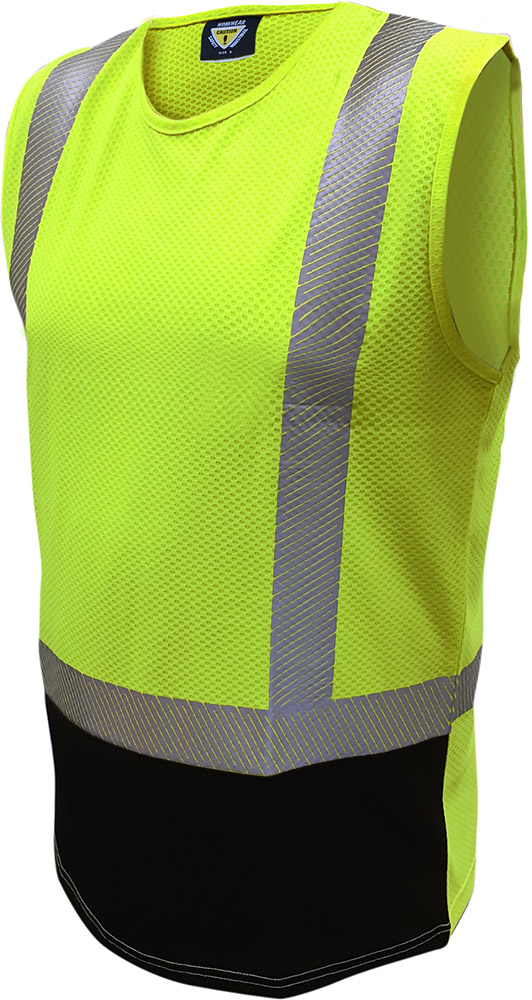 Caution D/N Microvent Singlet (PCS1461-FLYE/BK)