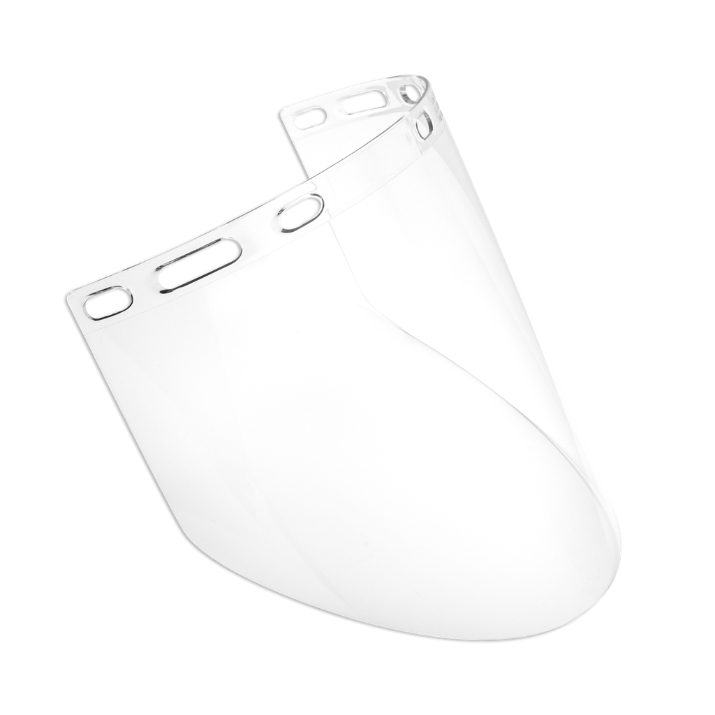 [TS-VLE] TUFF SHIELD Large Economy Visor, to suit TS-BG & HHBGE. AS/NZS1337.1:2010 High Impact- Clear