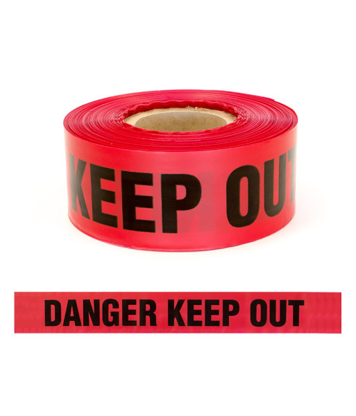 [BW-Q] QUARANTINE WARNING TAPE 100mm x 300m - Black on orange.