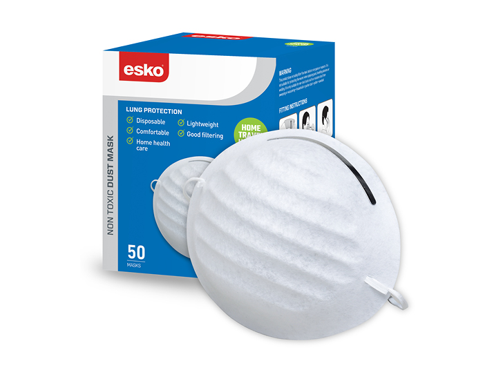 ESKO - Nuisance Dust Mask, Box 50 (Blue Box)