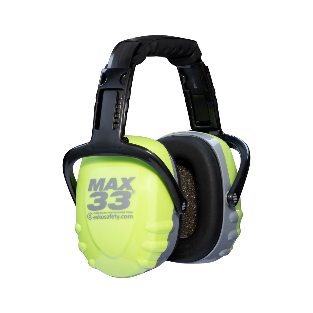 [E-MAX33] ESKO Max33 Folding Earmuff Class 5, 33dB, AS/NZS 1270:2002