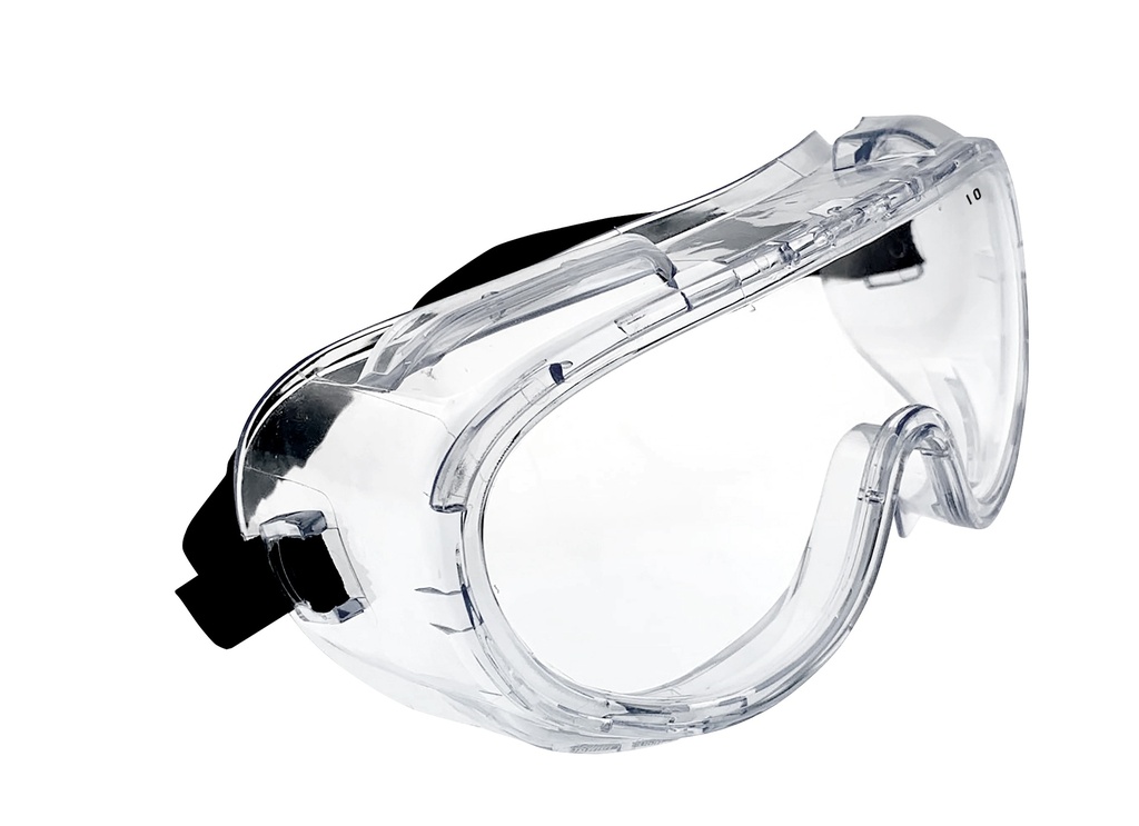 [E2000] ESKO 2000 Econogoggle, anti-fog and anti-scratch coated with quality elastic strap, clear lens with Hang Sell Bag - Pack of 5