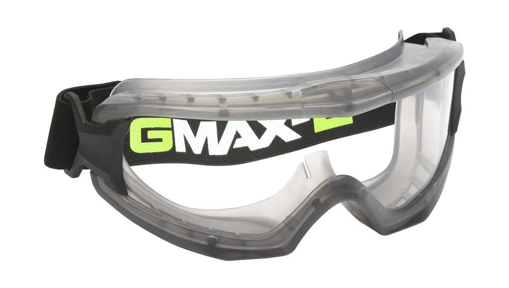 [GMAX-E01] GMAX-E01, Clear AF Lens Vented Goggle, High Impact / Splash Protection, AS/NZS1337.1 Cert.