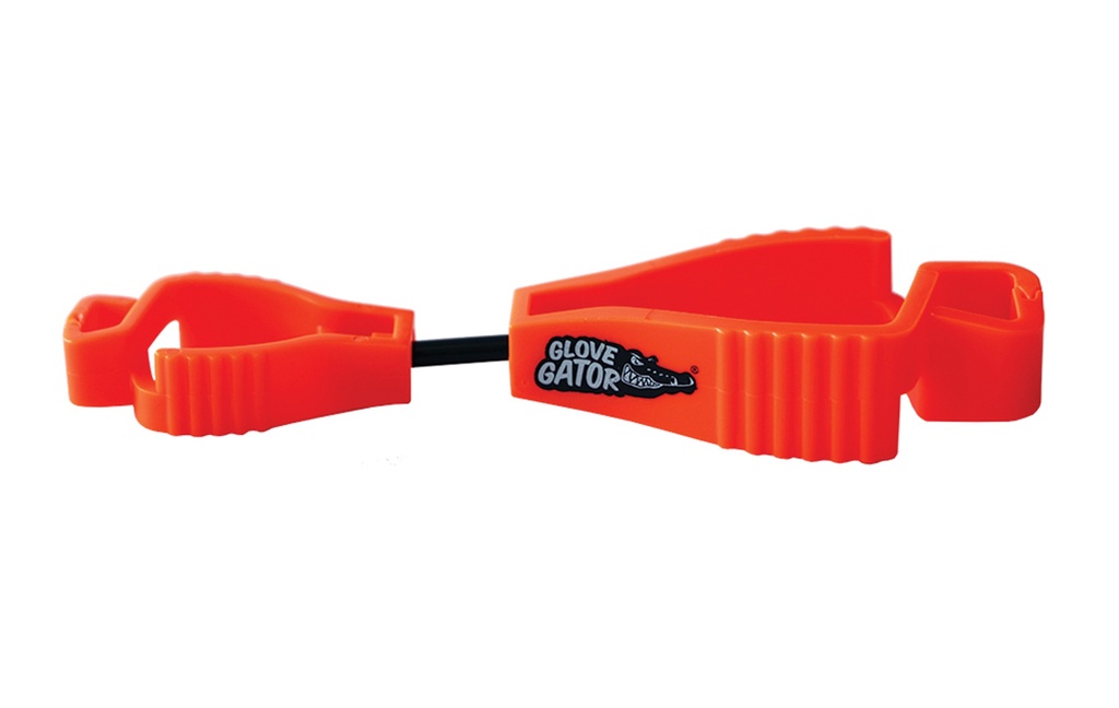 [GCO] ESKO Glove Clip, Dual Clip Style - Fluro Orange - Pack of 10