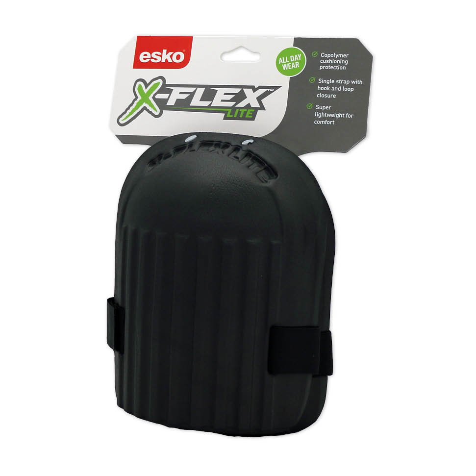[EKPL] X-Flex Lite - Lightweight Copolymer foam kneepads, single Velcro strap.