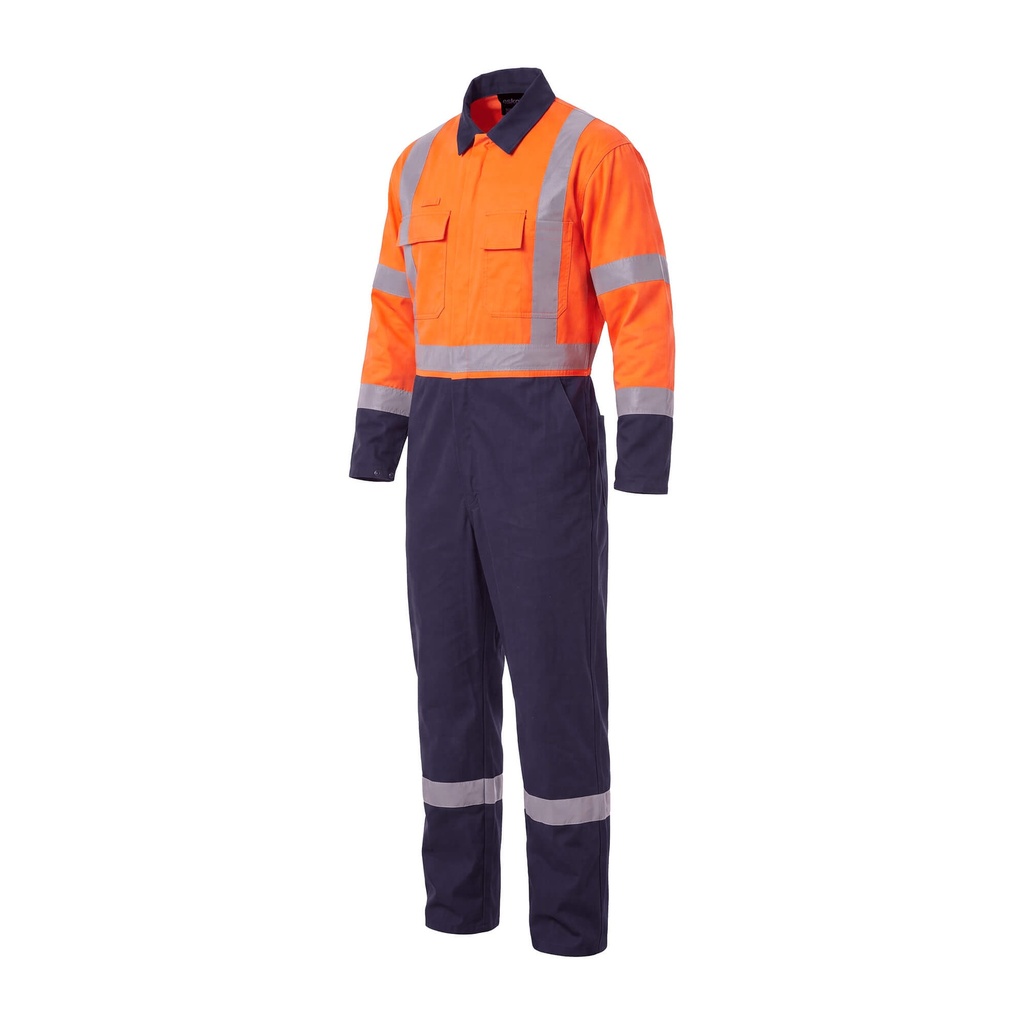 ESKO Polycotton Stretch D/N Zip Overall-Size 16/132
