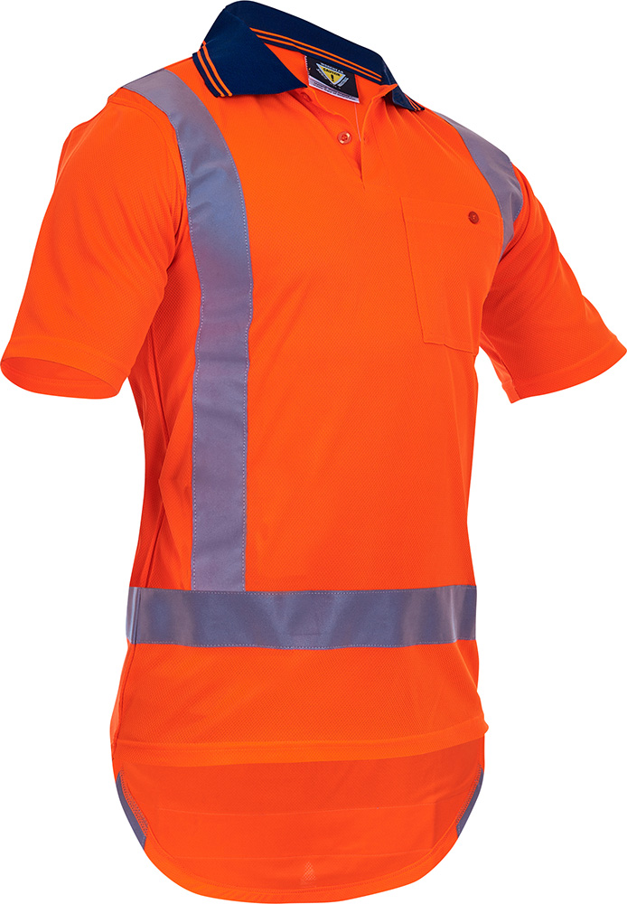 Caution S/S TTMC-W Micro Fibre Polo-Size 13XL
