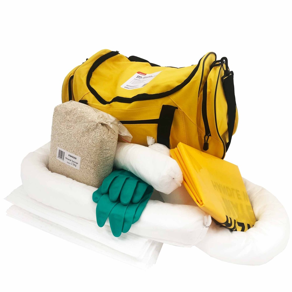 [PSK9204] ESKO - Oil/Fuel Spill Kit - 25L Vehicle (Bag) YELLOW
