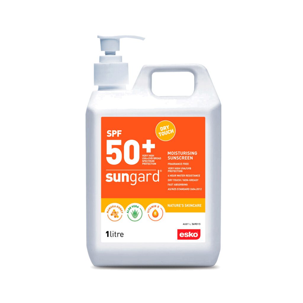 [SG50-1000] SunGard SPF 50+ Sunscreen with Manuka Honey, 1L Pump Bottle