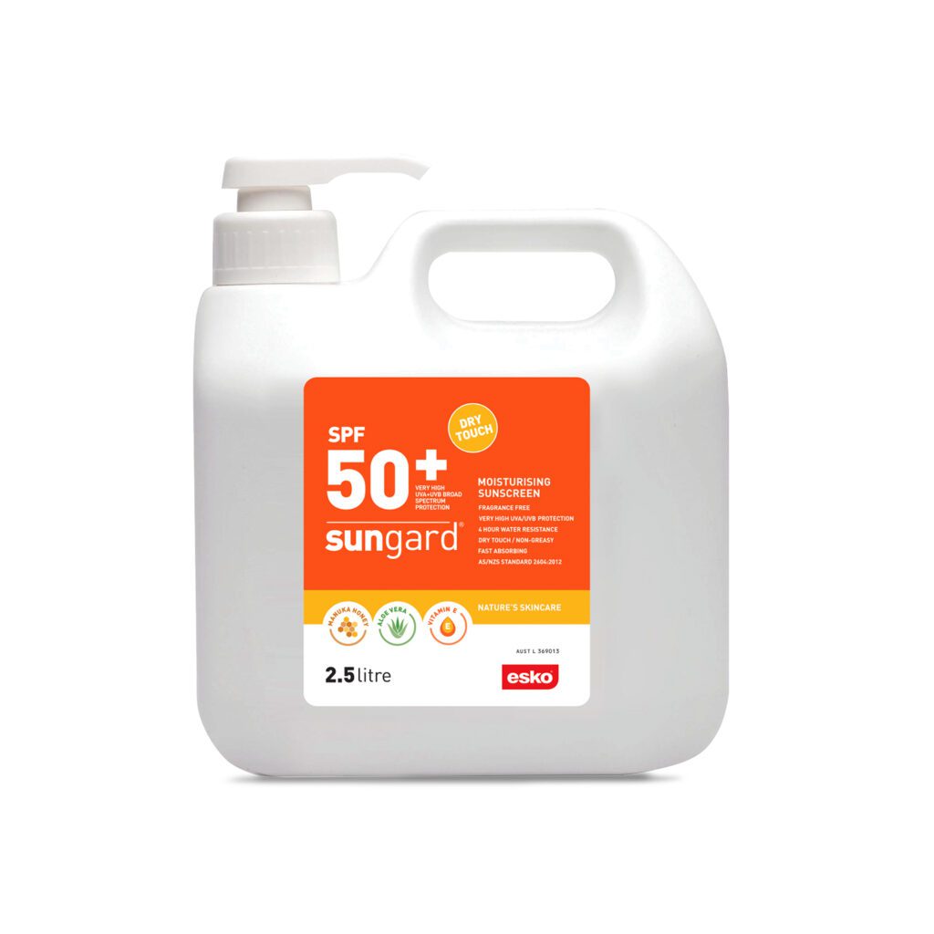 [SG50-2500] SunGard SPF 50+ Sunscreen with Manuka Honey, 2.5L Pump Bottle