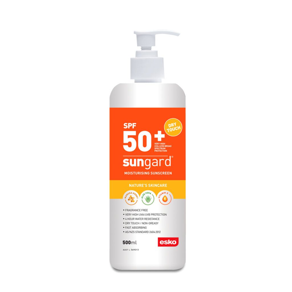 [SG50-500] SunGard SPF 50+ Sunscreen, Manuka Honey, 500ml Pump Bottle