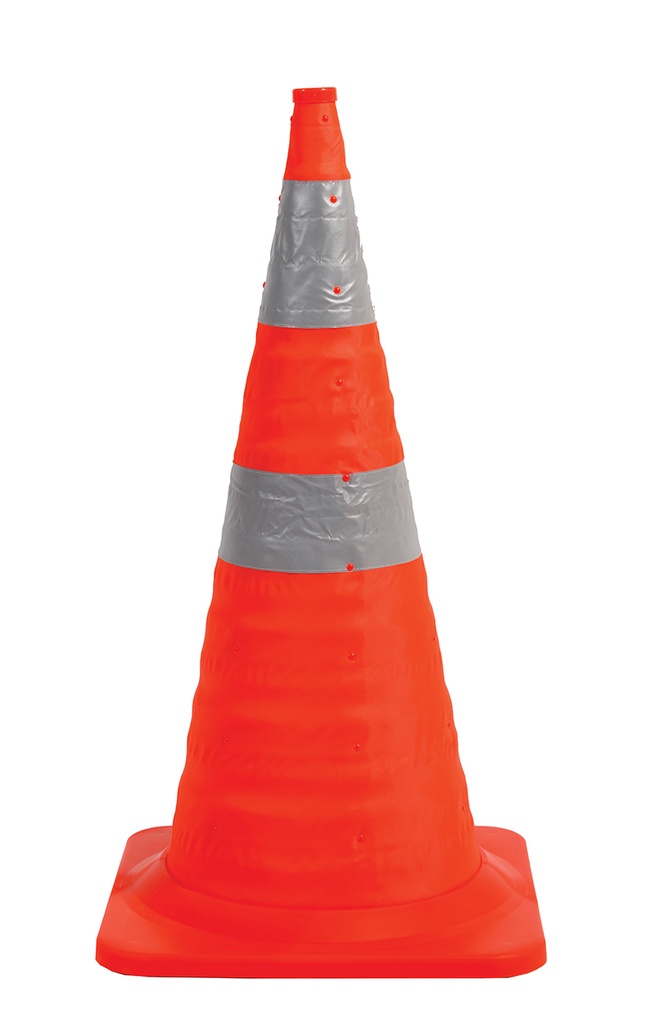 [TC900CC] Collapsible Cone 900mm c/w Light and Carry Bag