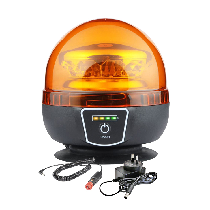 Astron Rechargeable LED Flashing Beacon, Magnetic Mount