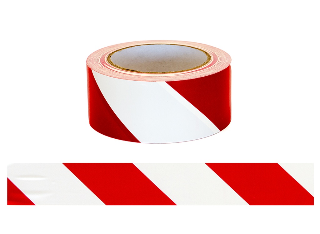[SI-FT-R/W] ESKO Floor Tape Red/White 50Mm X 33M