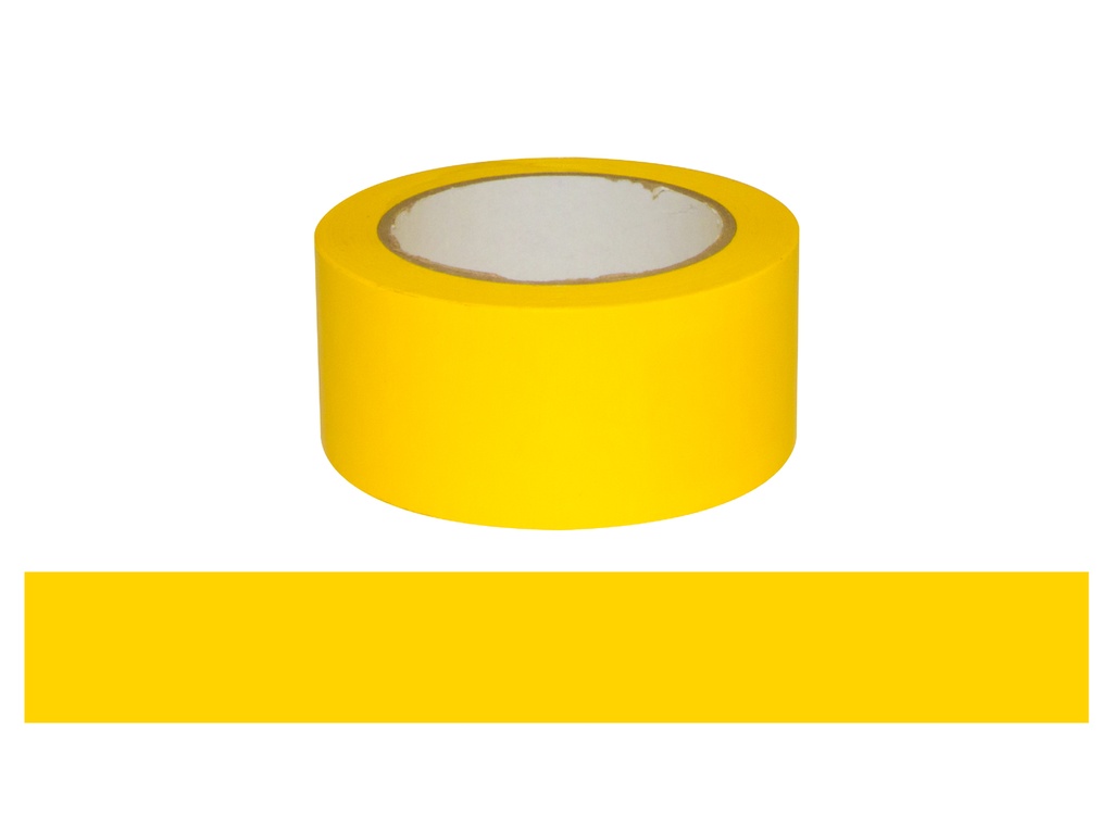 [SI-FT-Y] ESKO Floor Tape Plain Yellow 50Mm X 33M
