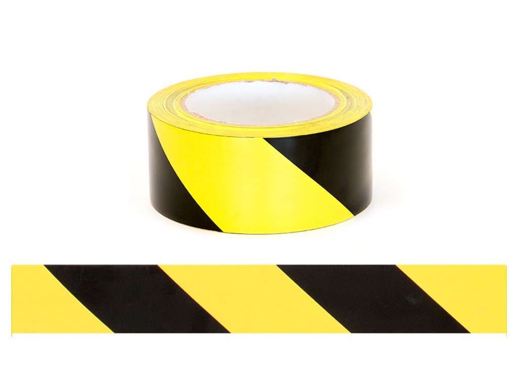 [SI-FT-B/Y] ESKO Floor Tape B/Y 50Mm X 33M