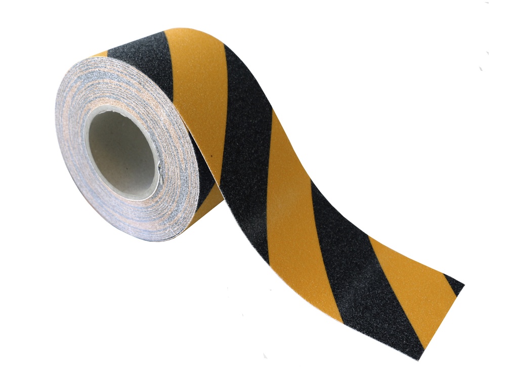 [SI-GT100-B/Y] ESKO Grit Tape Black/Yellow 100Mm X 18M
