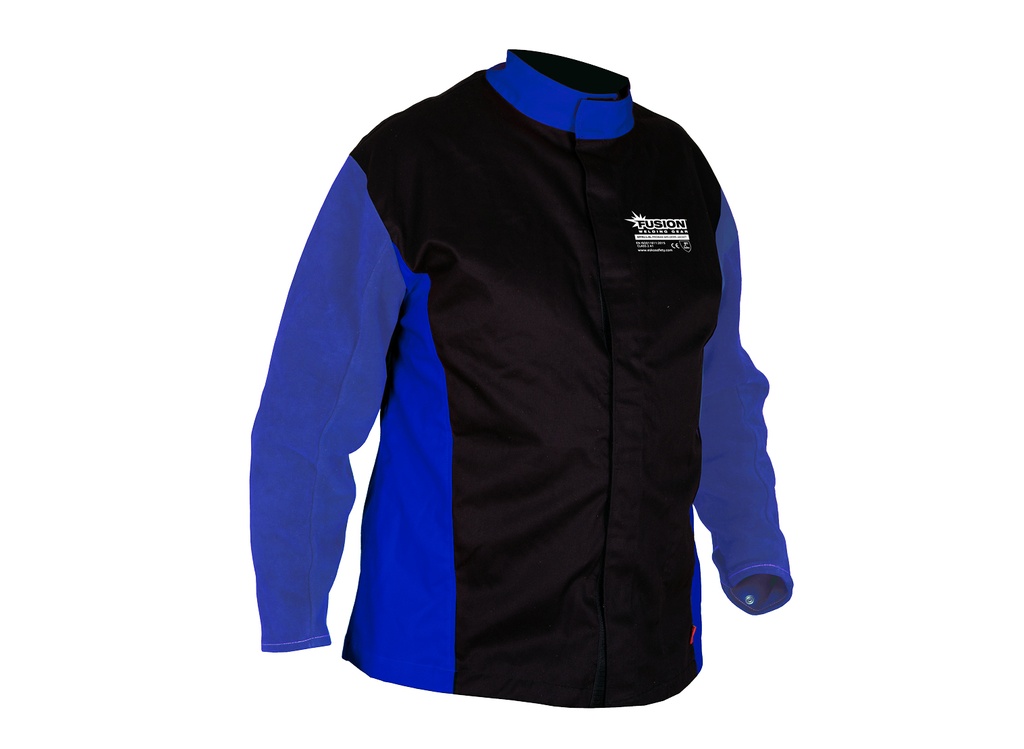 [EFFRJ-L-XL] Proban Welders Jacket, Leather Sleeves. Size L-XL