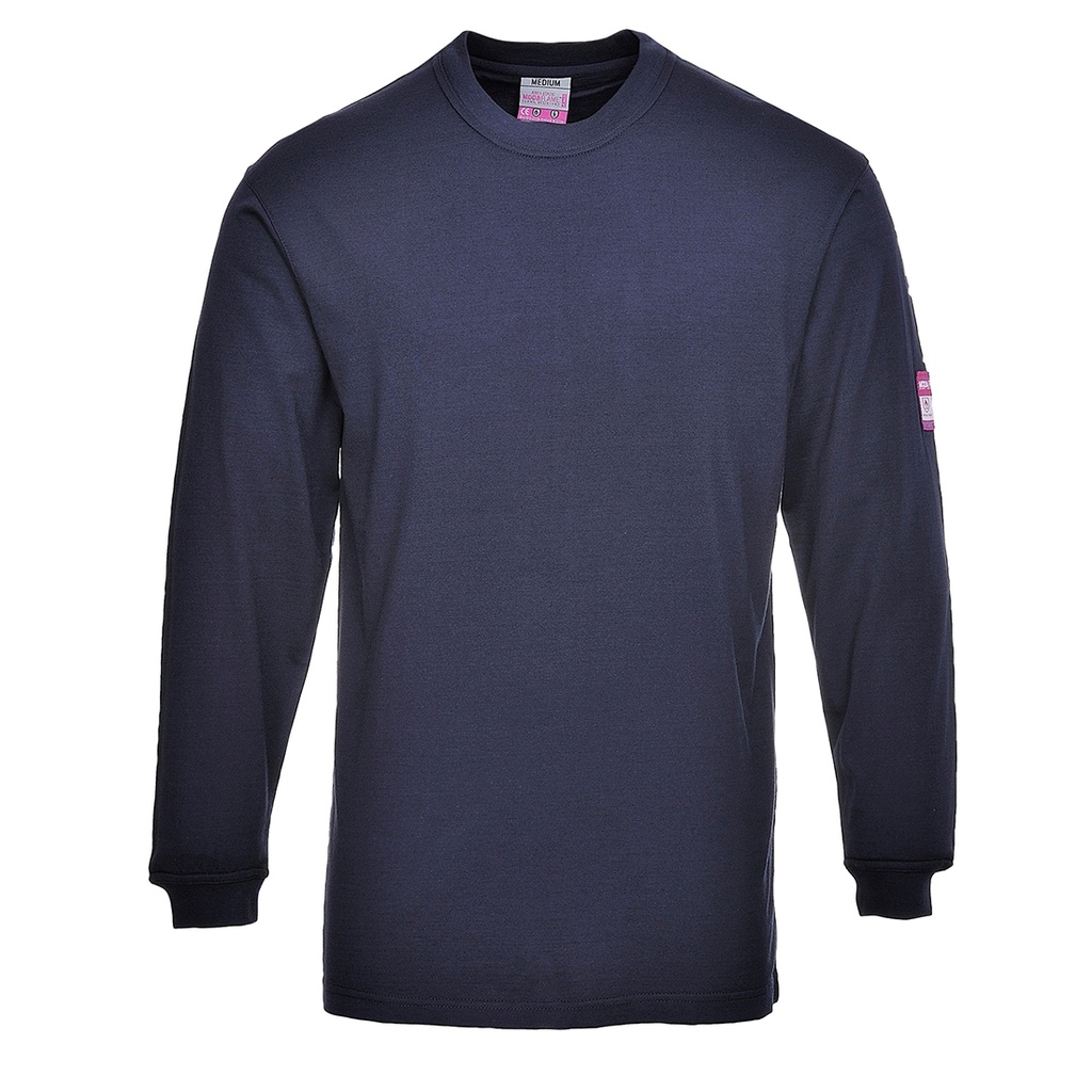 [FR11NVRS] Modaflame Knit Anti-Static FR Long Sleeve T-Shirt (S)