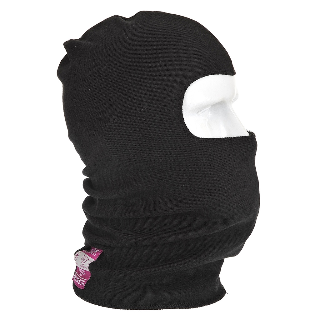 [FR18BKR] Modaflame Knit Anti-Static FR Balaclava (Black)